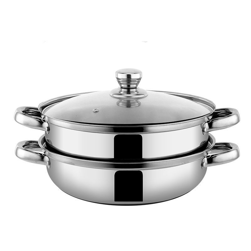 Stainless Steel Casserole&Steamer SG-C-101