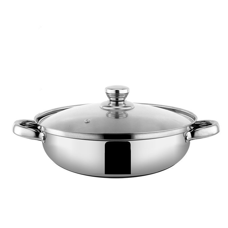 Stainless Steel Casserole&Steamer SG-C-101