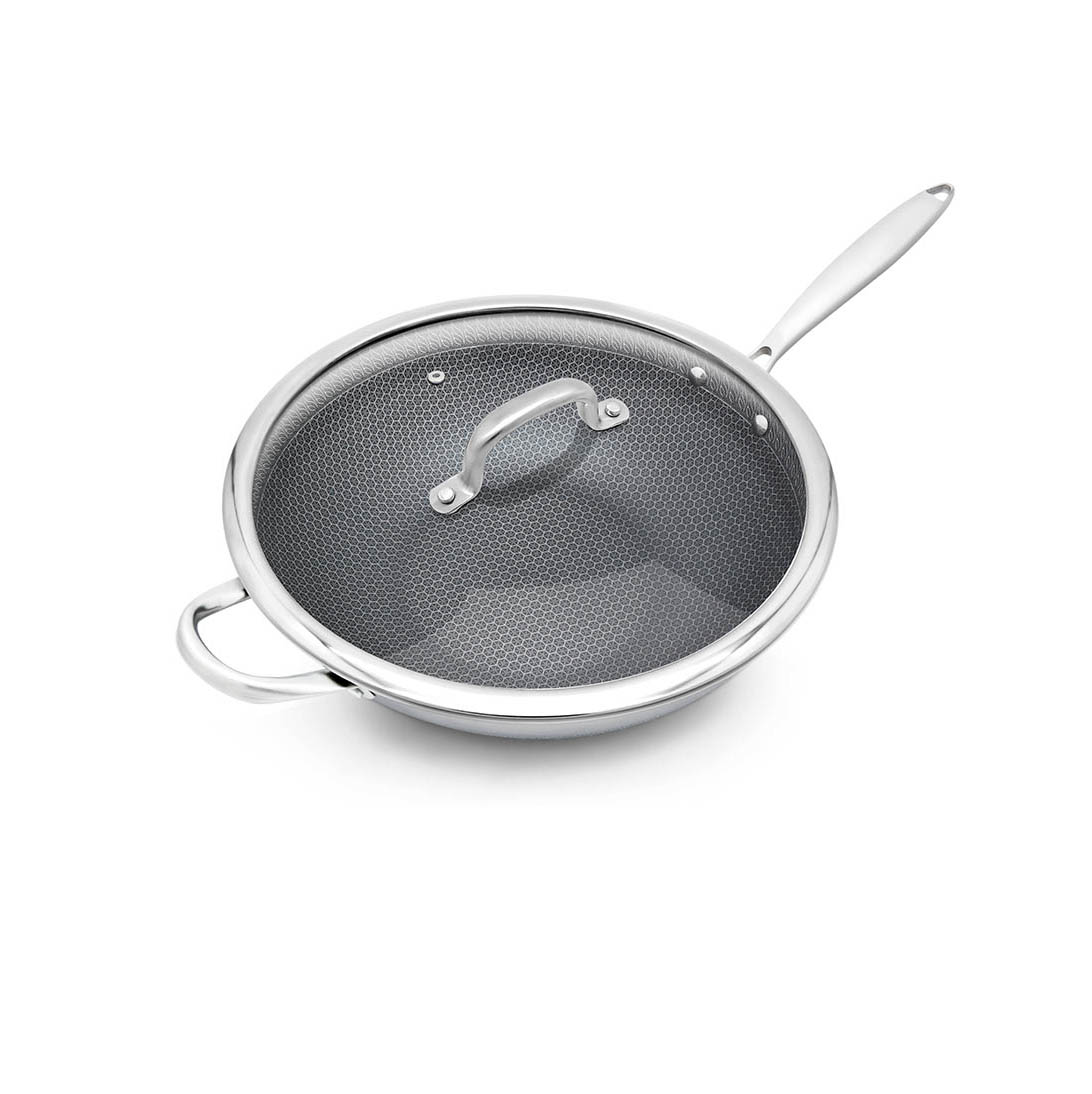 Stainless Steel Wok SG-C-093