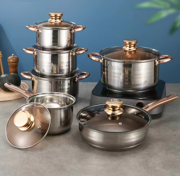 Stainless Steel Cookware Set SG-C-086