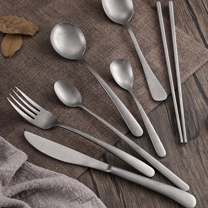 Stainless Steel Flatware-Retro SG-FR-022