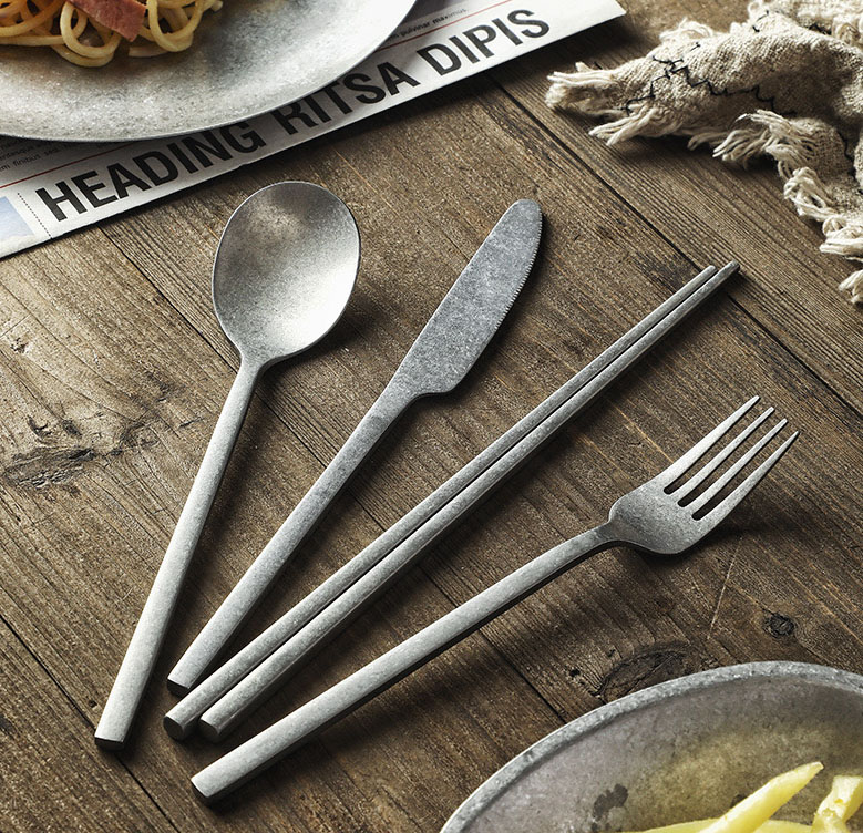 Stainless Steel Flatware-Retro SG-FR-004