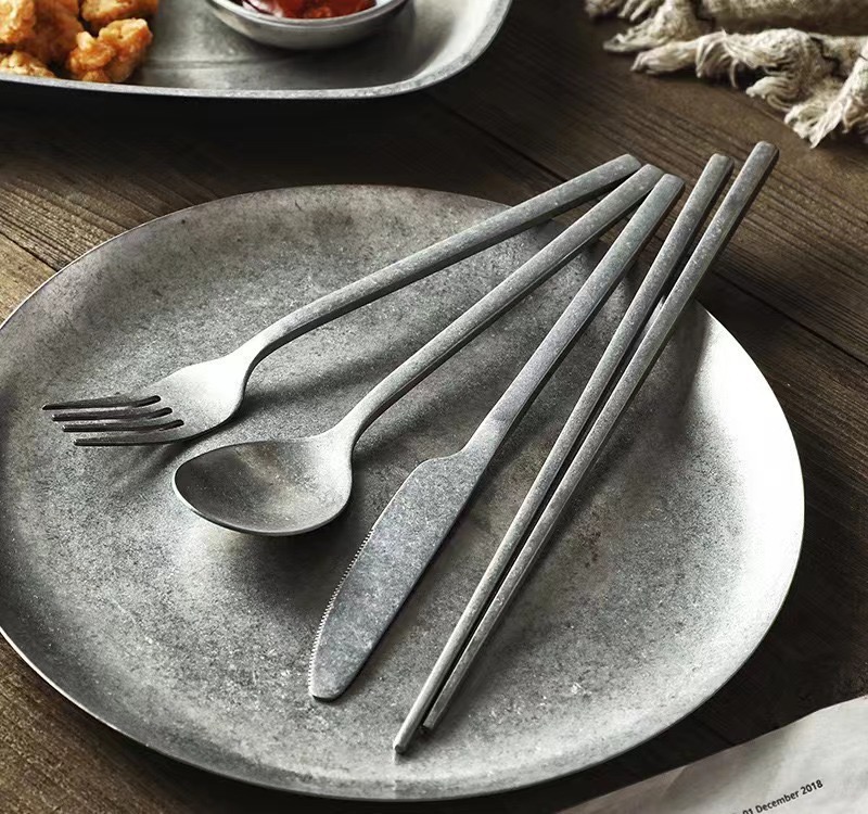 Stainless Steel Flatware-Retro SG-FR-004